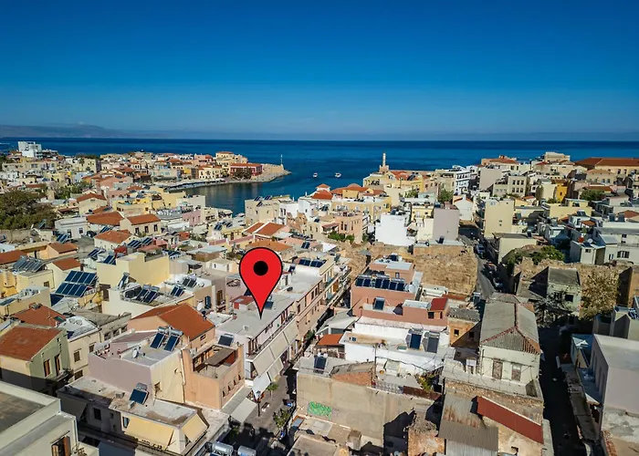 Harbour - Spacious Unique 2-balcony In Chania Old Town Апартаменты *