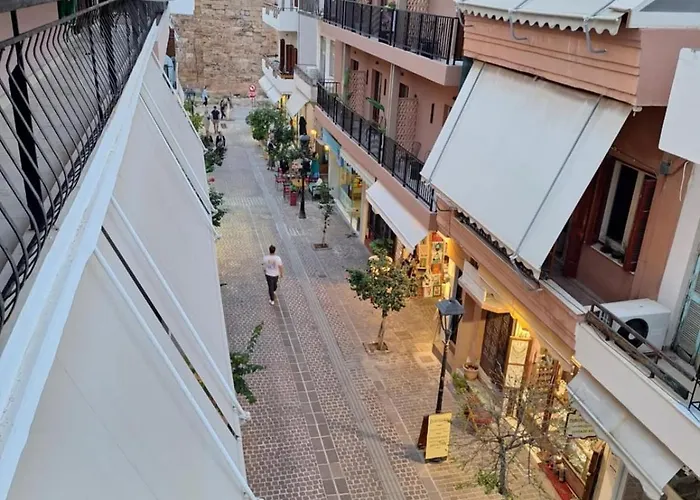 아파트 Harbour - Spacious Unique 2-balcony In Chania Old Town 하니아